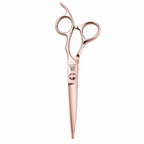 Ensemble de Ciseaux Or Rose Juntetsu VG10 Pro — Coupe & Effilage - ciseaux de coupe, vue de face