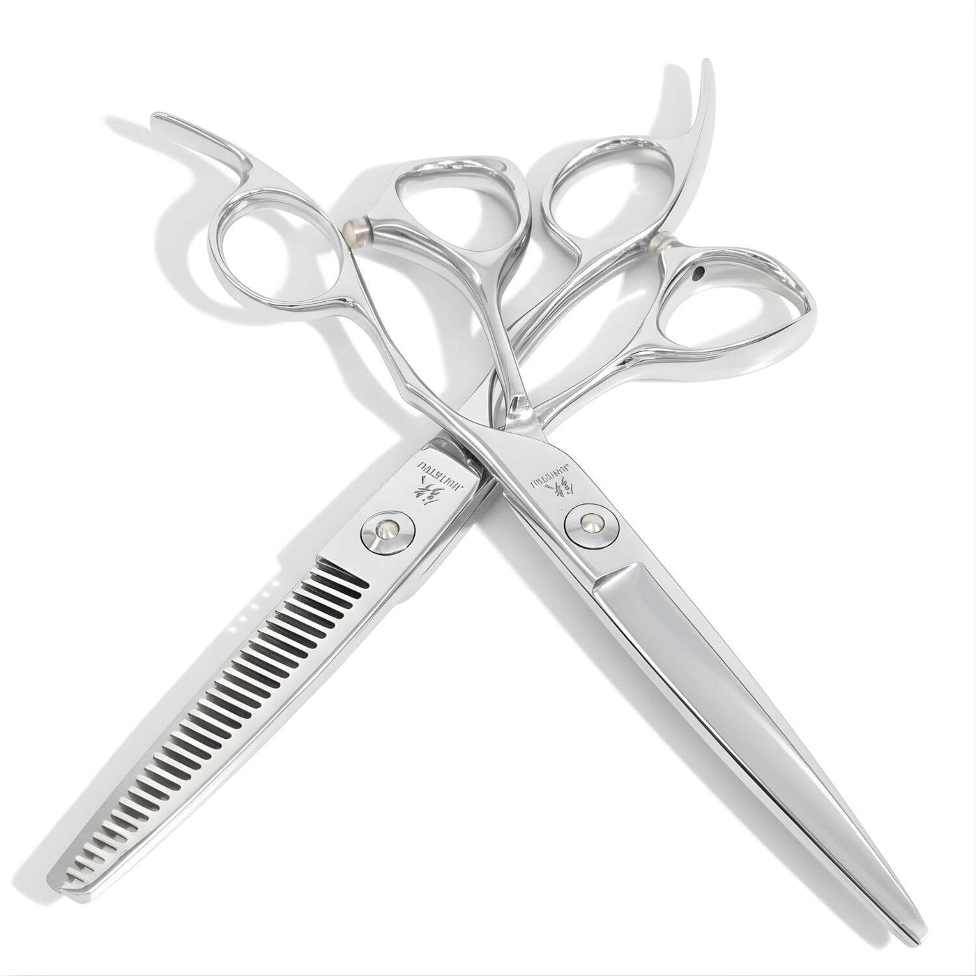 Ensemble de Ciseaux Offset Juntetsu VG10 — Coupe & Effilage