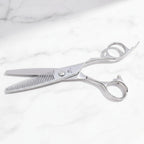 Ensemble de Ciseaux Offset Juntetsu VG10 — Coupe & Effilage