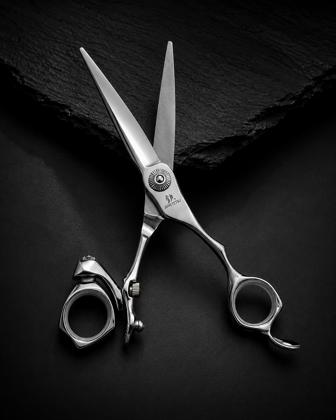 Ciseaux de Coupe Pouce Pivotant Offset Juntetsu