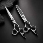 Ensemble de Ciseaux Rose Édition Limitée Juntetsu — Coupe & Effilage