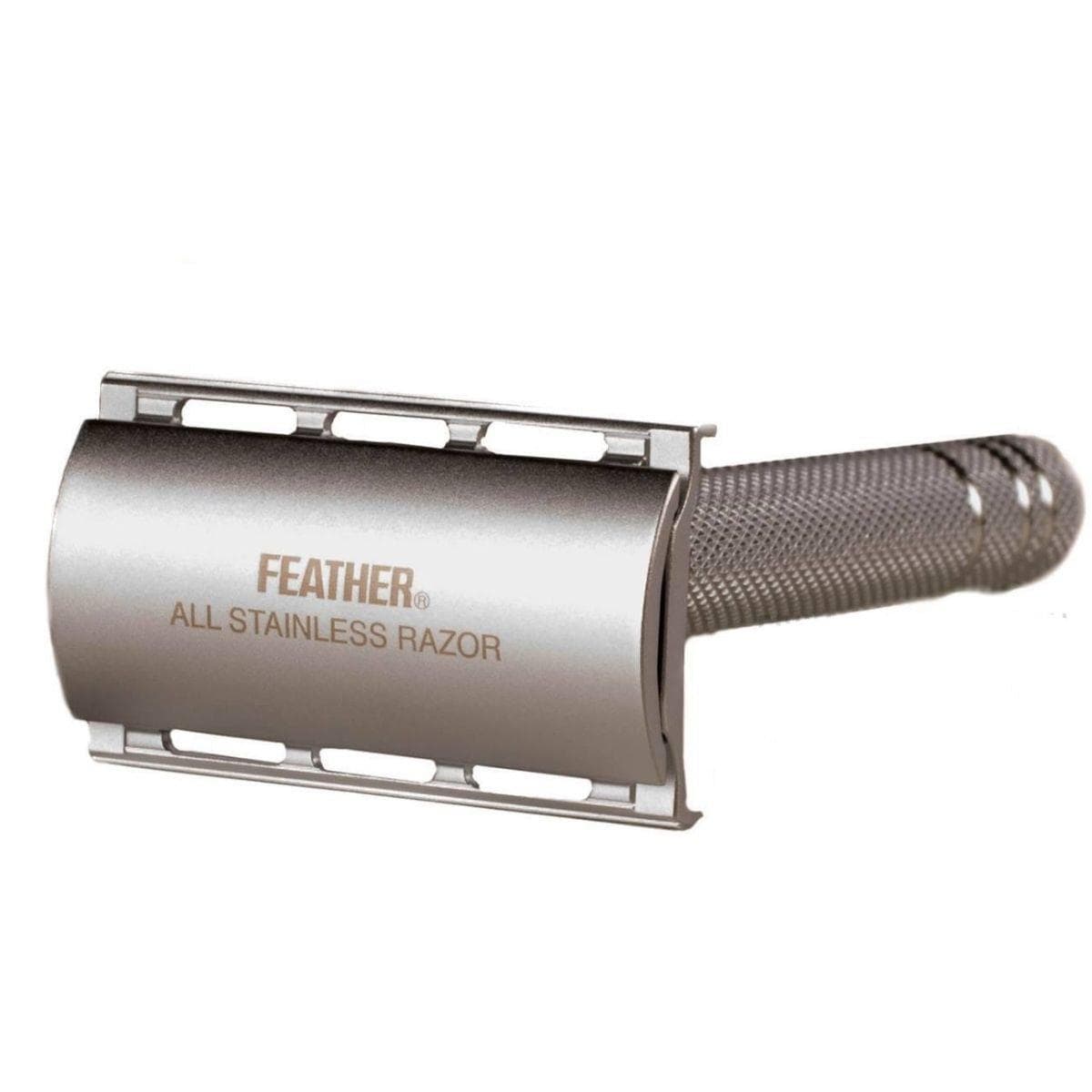 Rasoir de sûreté Feather AS-D2 en acier inoxydable