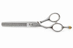 Ciseaux à effiler gaucher Ichiro Crown, 6 pouces à dents en V (SKU: ICH-CRN-LT60)