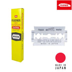 Lames de rechange double tranchant Feather Japon Hi-Stainless