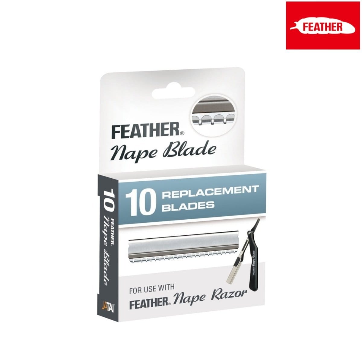 Lames de rechange pour rasoir de nuque Feather