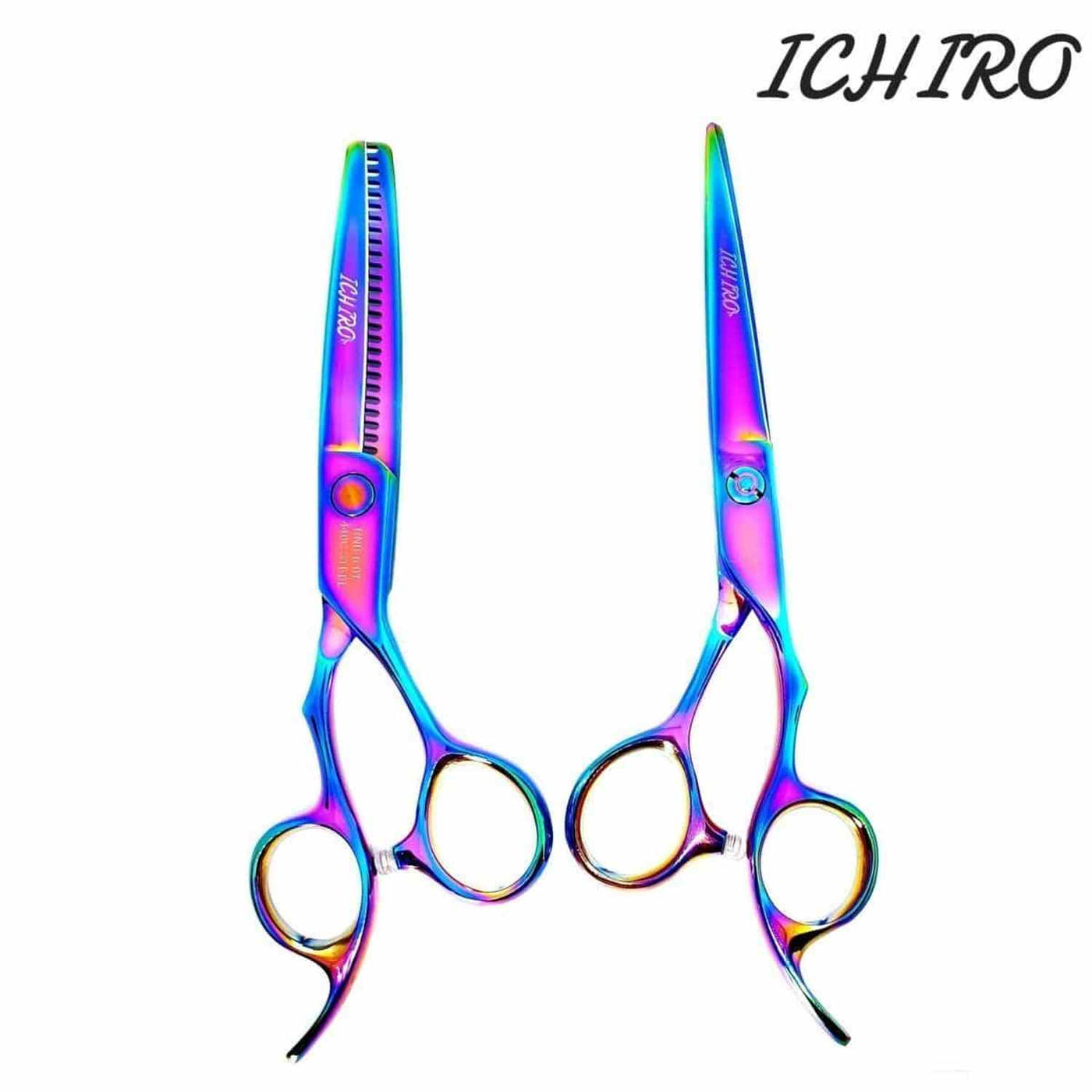 Ensemble de Ciseaux Ichiro Arc-en-ciel — Coupe & Effilage