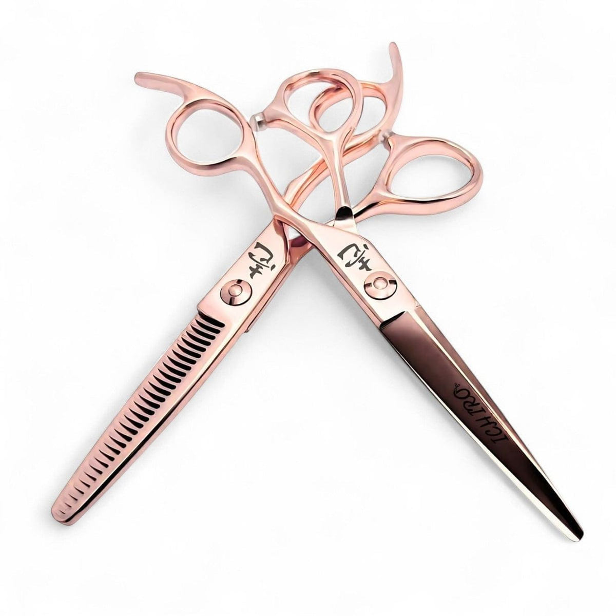 Ensemble de Ciseaux Ichiro Sword Or Rose — Coupe & Sculpteurs