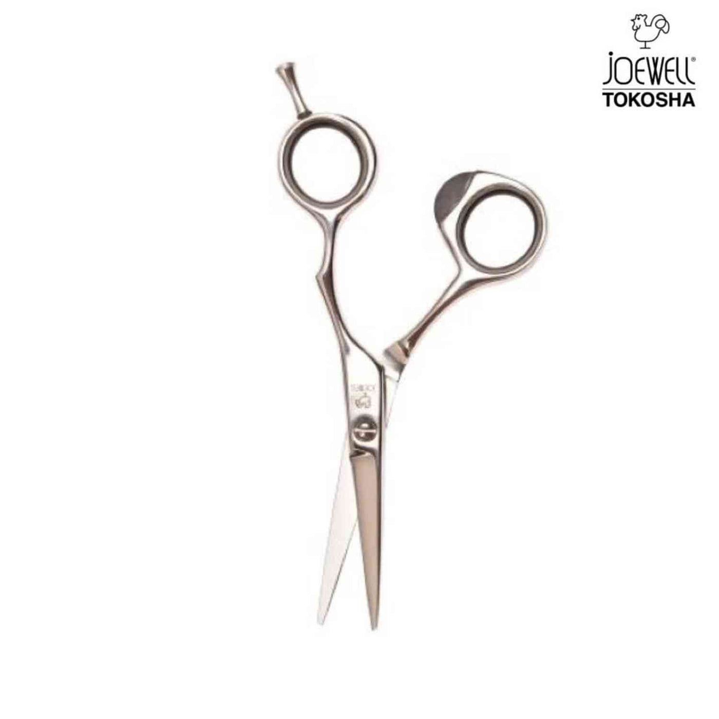 Ciseaux de coupe Joewell X Offset en acier 440C, manche décentré