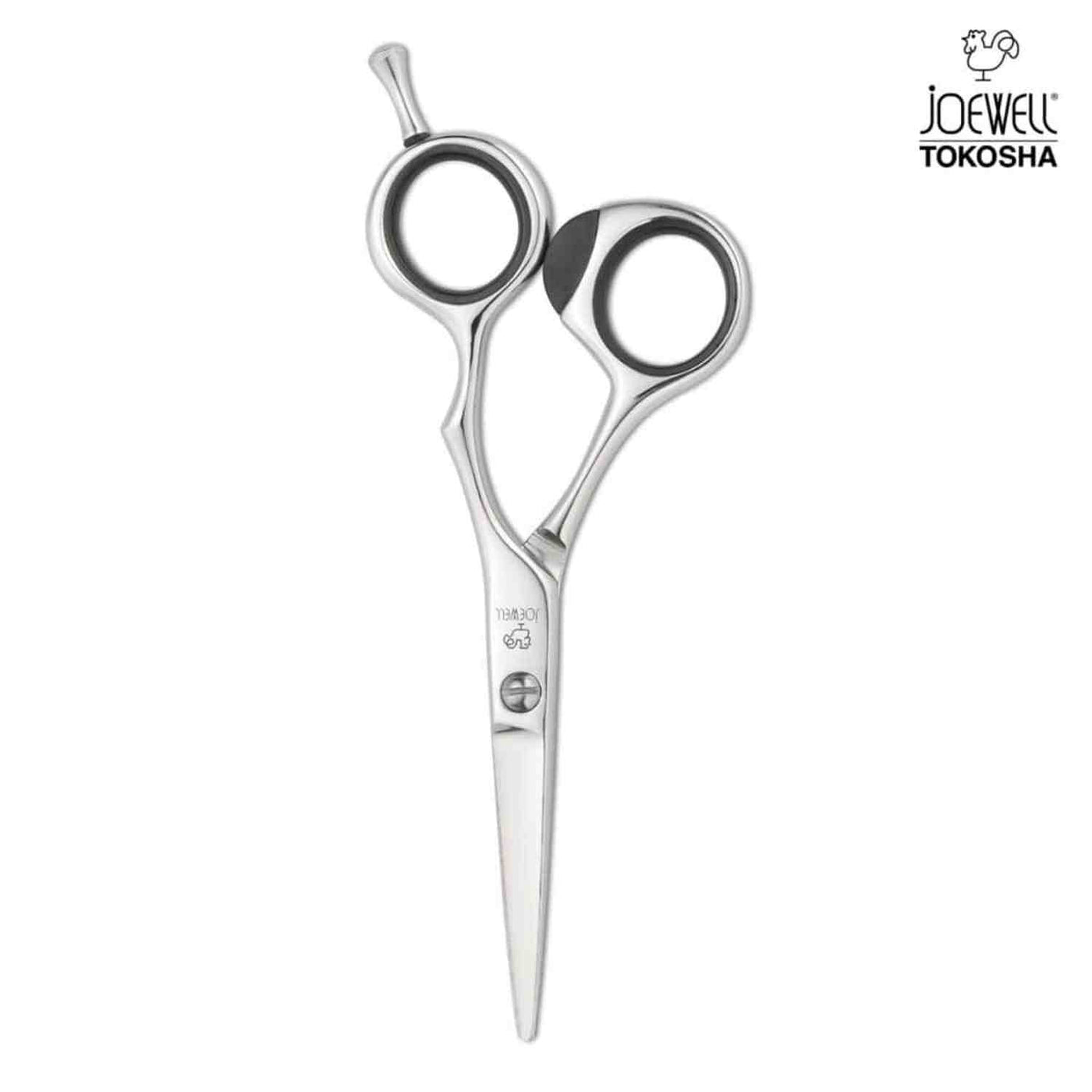 Ciseaux de coupe Joewell X Offset en acier 440C, manche décentré
