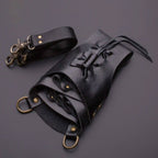 Holster à Ciseaux en Cuir Lacé Juntetsu — 6 Poches