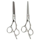 Ensemble de Ciseaux Crystal Elite Offset Juntetsu VG10 — Coupe & Effilage
