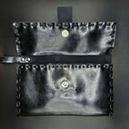 Pochette Heritage Tressée à Ciseaux en Cuir Juntetsu — 4 Poches