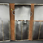 Pochette Pliable Sentinel à Ciseaux en Cuir Juntetsu — 8 Poches