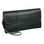 Pochette en cuir haut de gamme pour 7 paires de ciseaux de coiffure