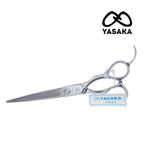 Ciseaux de barbier Yasaka 7 pouces en acier au cobalt ATS-314 à fil convexe
