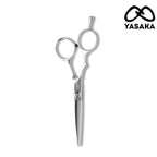 Ciseaux de coupe Yasaka pour gauchers en acier 440C à fil convexe