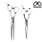 Ensemble Yasaka Traditional ciseaux de coupe et à effiler en acier au cobalt ATS-314